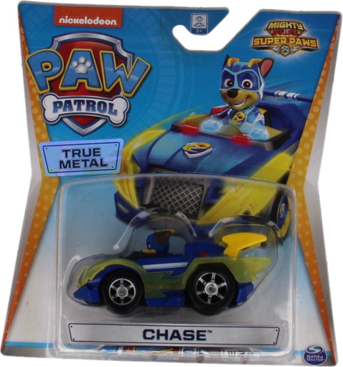 PAW Patrol True Metal Voertuig Chase Mighty Pups