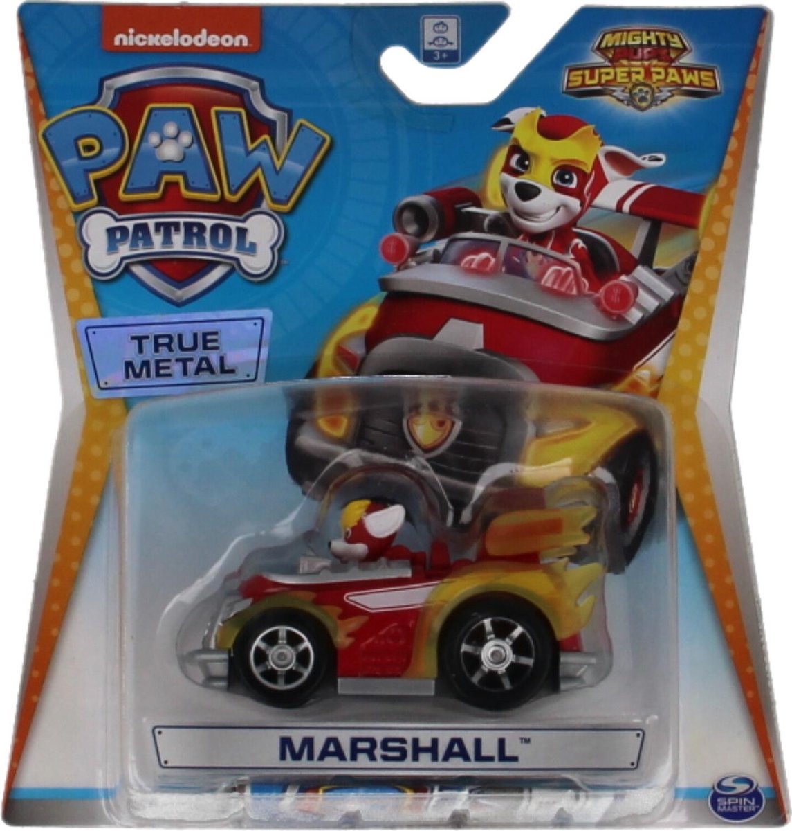 PAW Patrol True Metal Voertuig Marshall Mighty Pups