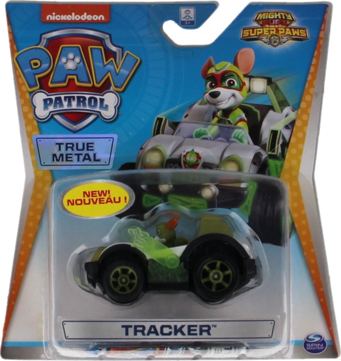 PAW Patrol True Metal Voertuig Tracker Mighty Pups