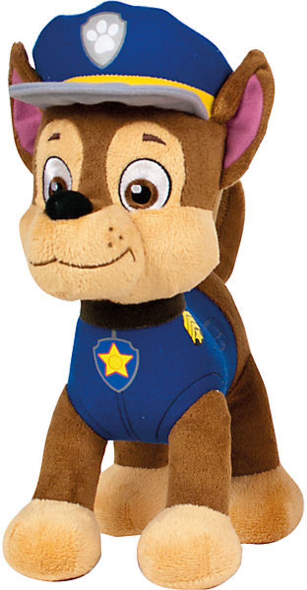 Paw Patrol - Chase Pluche 19cm