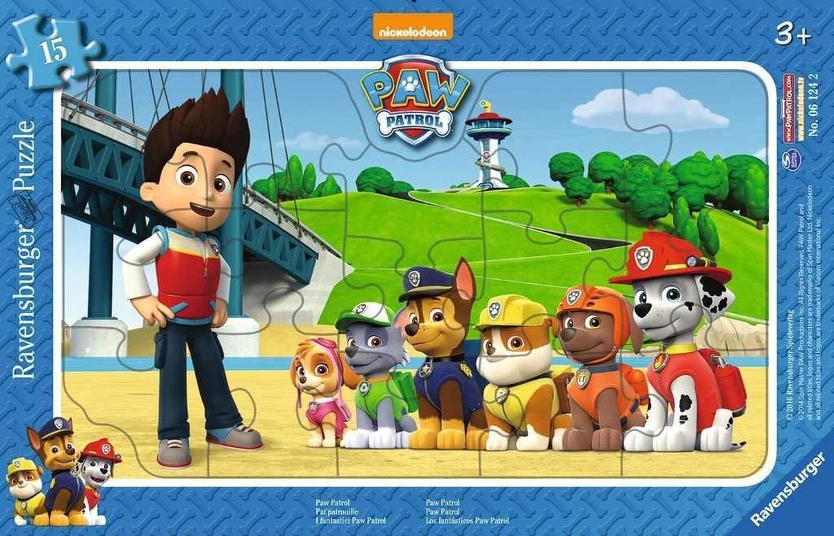 Paw Patrol - Puzzel - Kinderen - Verjaardag - Spel - Jongens - Meisjes