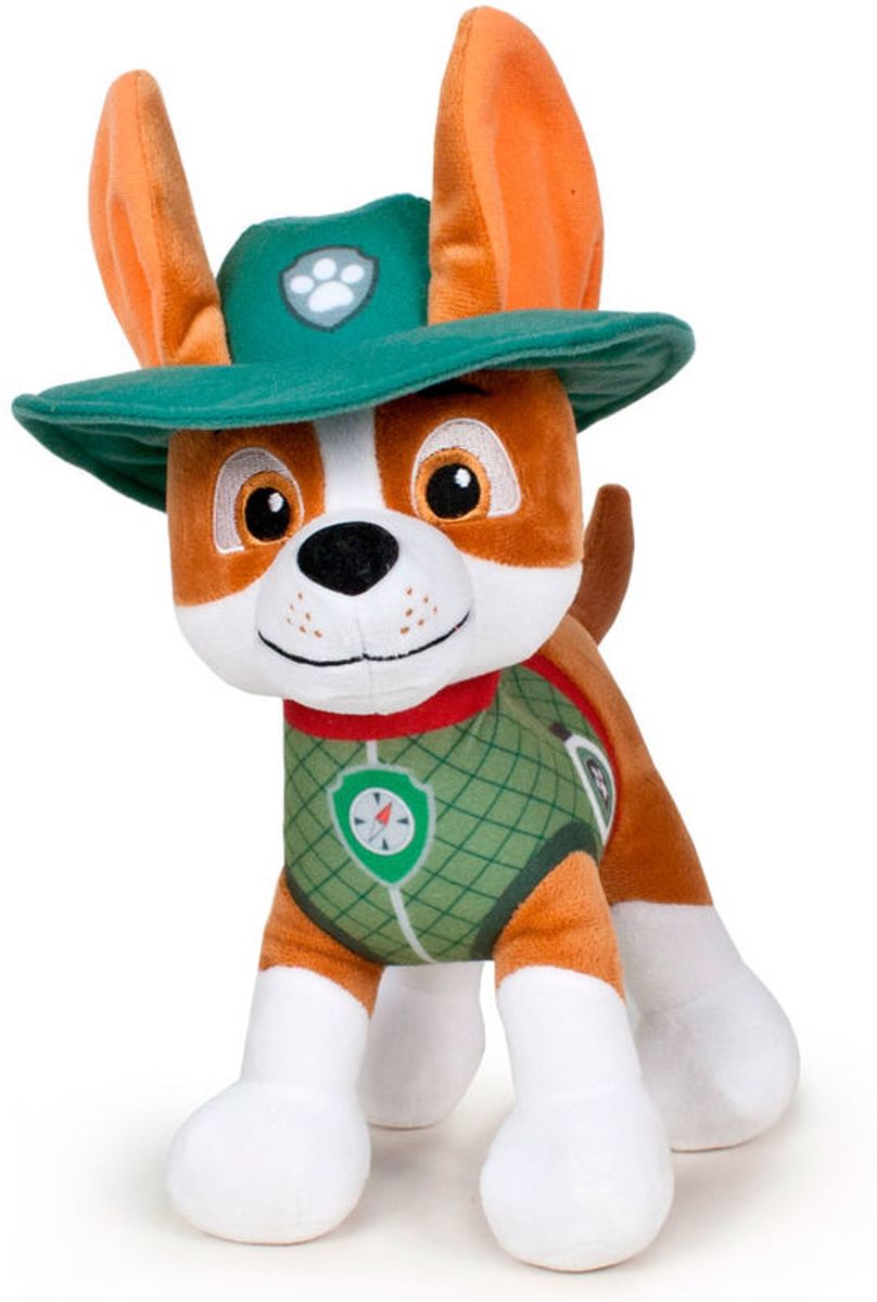 Paw Patrol - Tracker knuffel 28cm