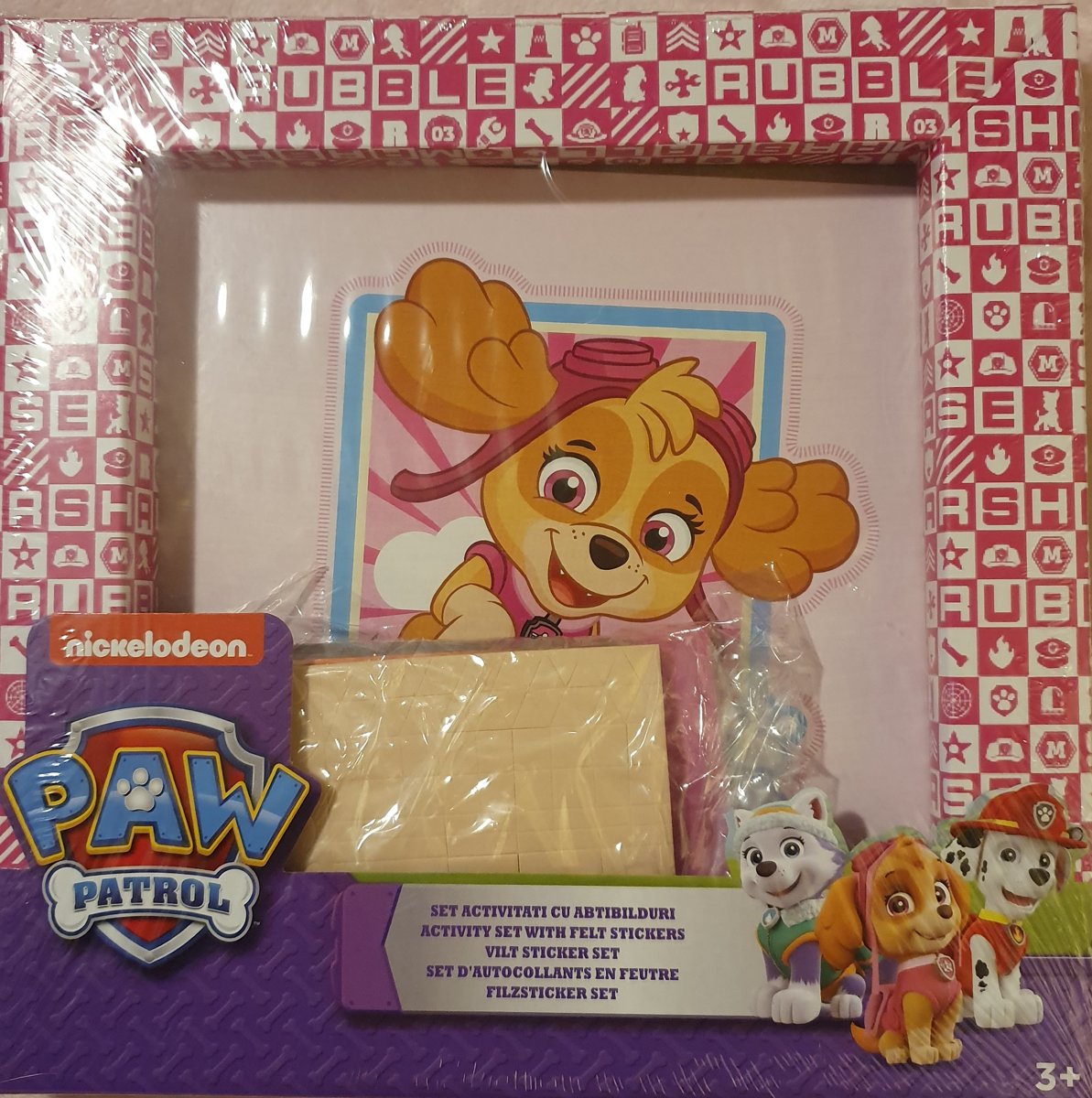 Paw Patrol - Vilt Sticker Set - Vanaf 3 jaar