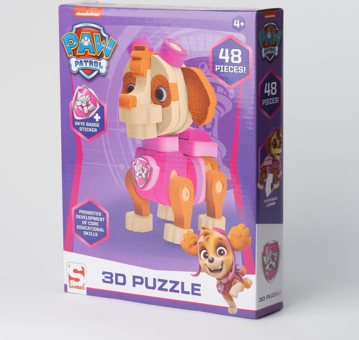 Paw Patrol 3D Puzzel Skye 48 Stukjes