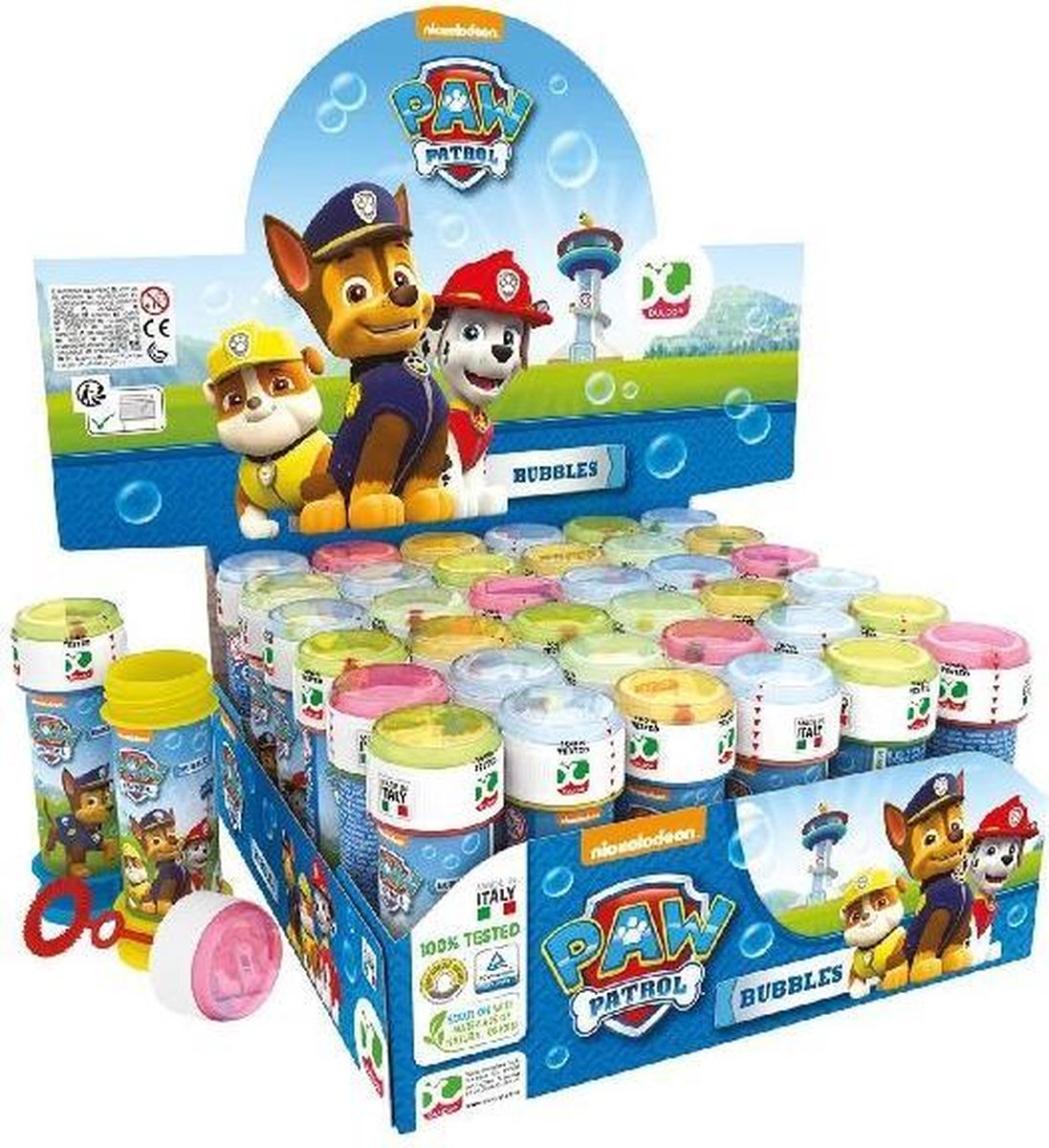 Paw Patrol Bellenblaas 60ml 36 Stuks