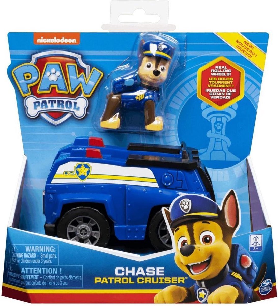 Paw Patrol Chase met Voertuig