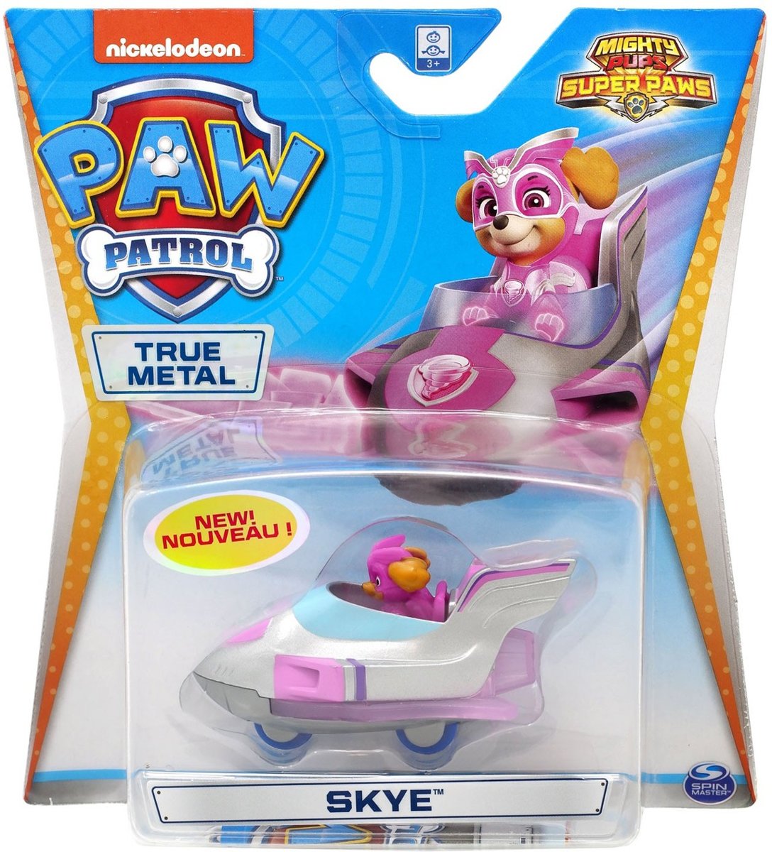 Paw Patrol Die cast voertuig -  Mighty Skye - 7 cm