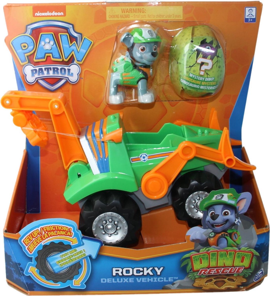 Paw Patrol Dino Rescue Themed Vehicles Rocky