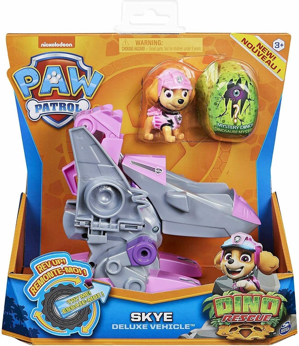 Paw Patrol Dino Rescue Themed Vehicles Skye