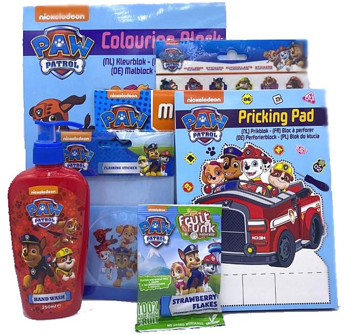 Paw Patrol -Knutsel Set voor Jongens - Geschenkset/Cadeautip - Knutselspullen