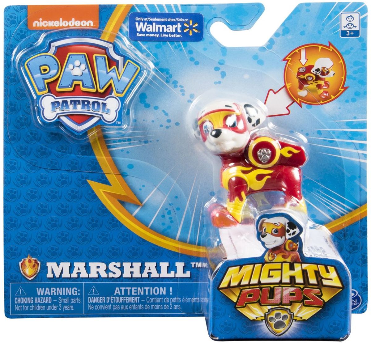 Paw Patrol Marshall - mighty pups