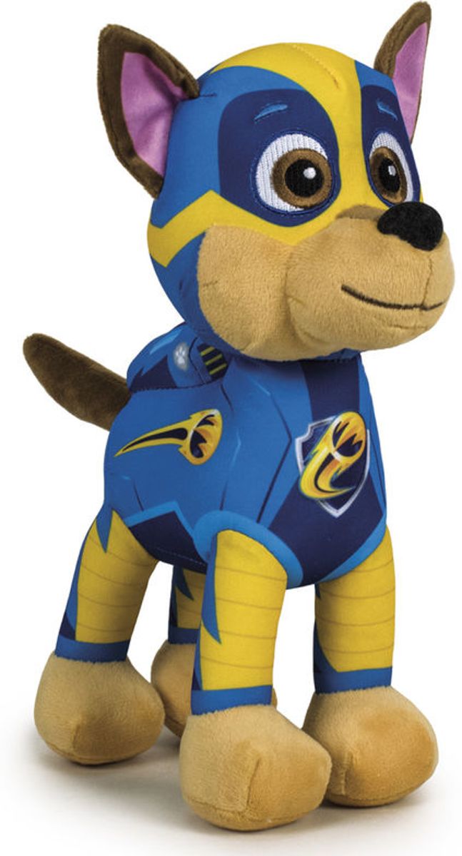 Paw Patrol Mighty Pups - Chase Plush 20cm