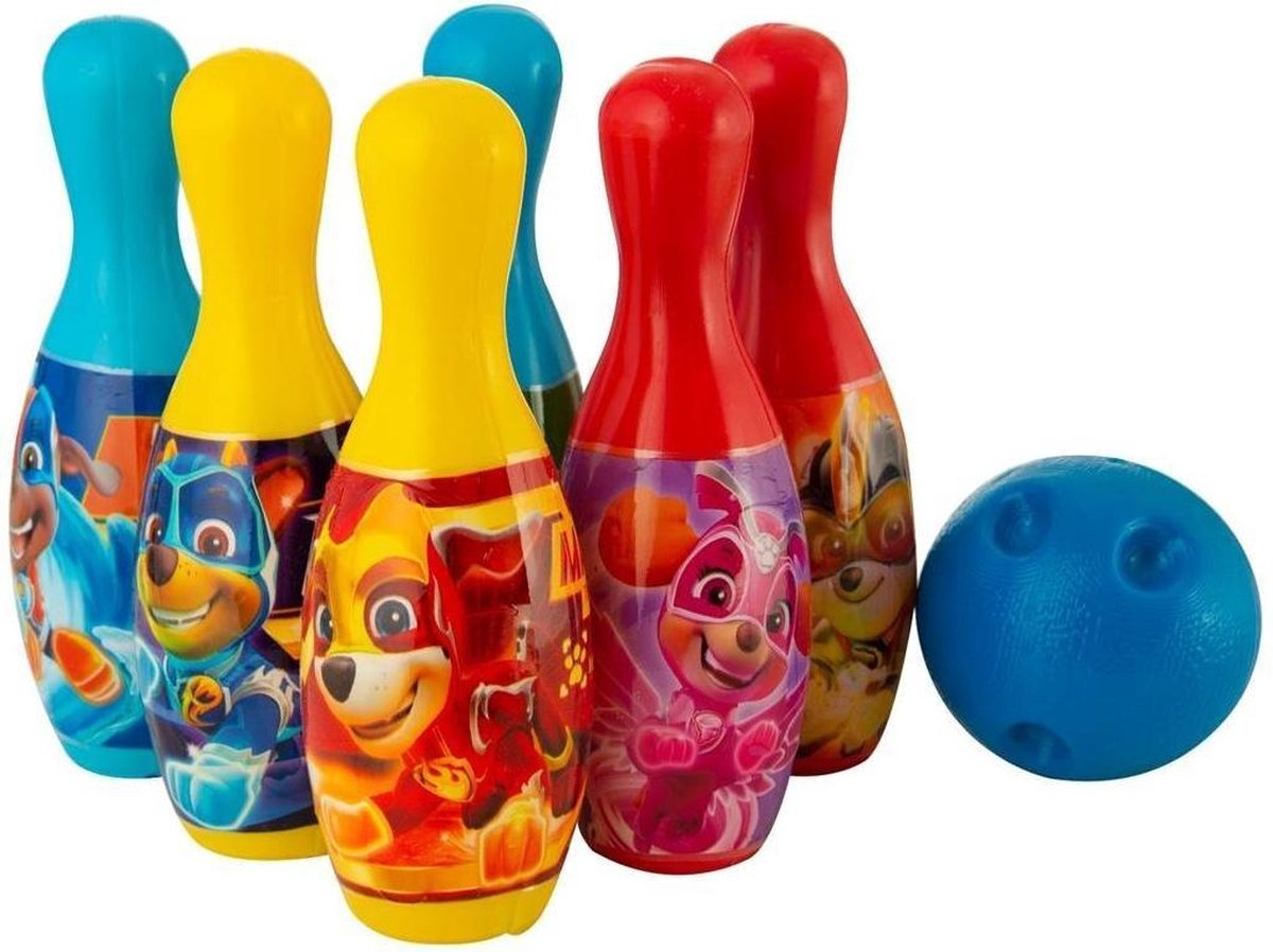 Paw Patrol Mighty Pups Super Paws Bowling 7-delig