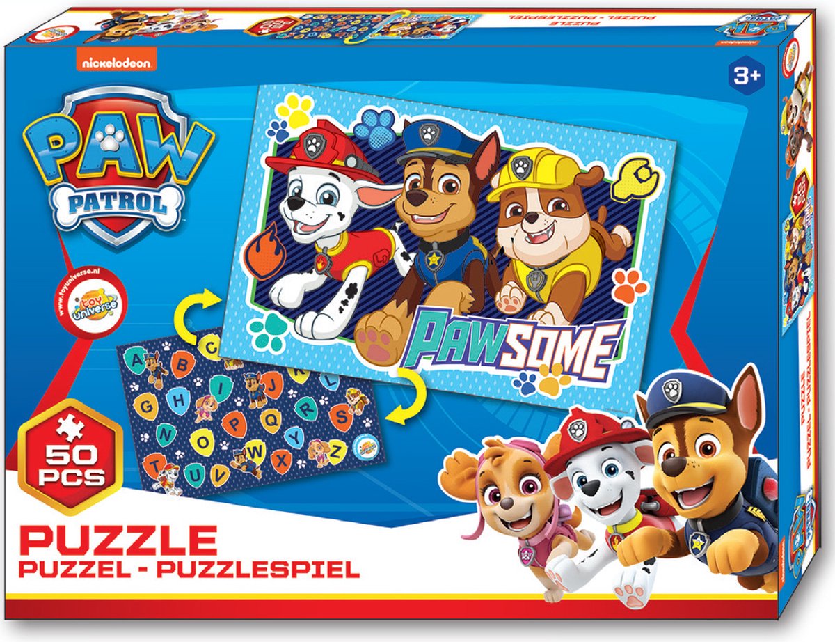 Paw Patrol Pawsome Puzzel 50 stuks