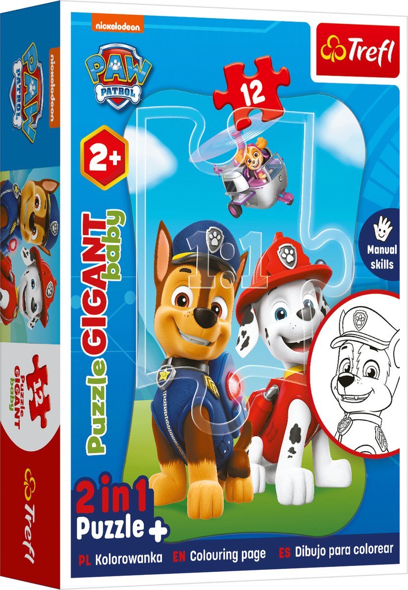 Paw Patrol Puzzel - Baby