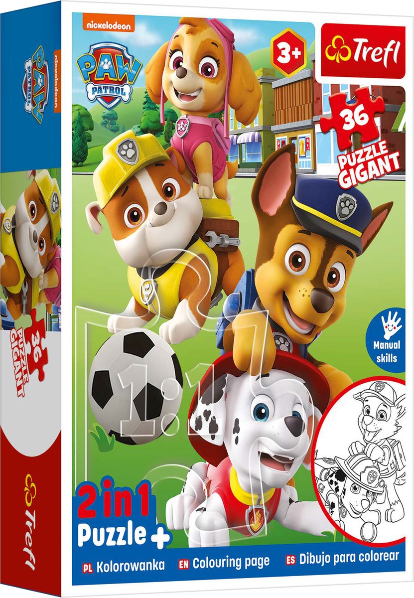 Paw Patrol Puzzel - Baby