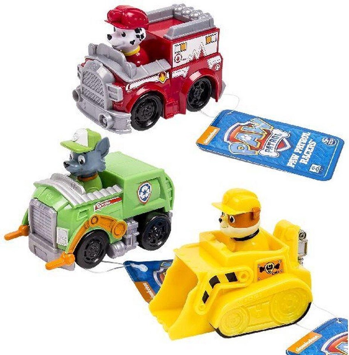 Paw Patrol Rescue Racers 3 Stuks