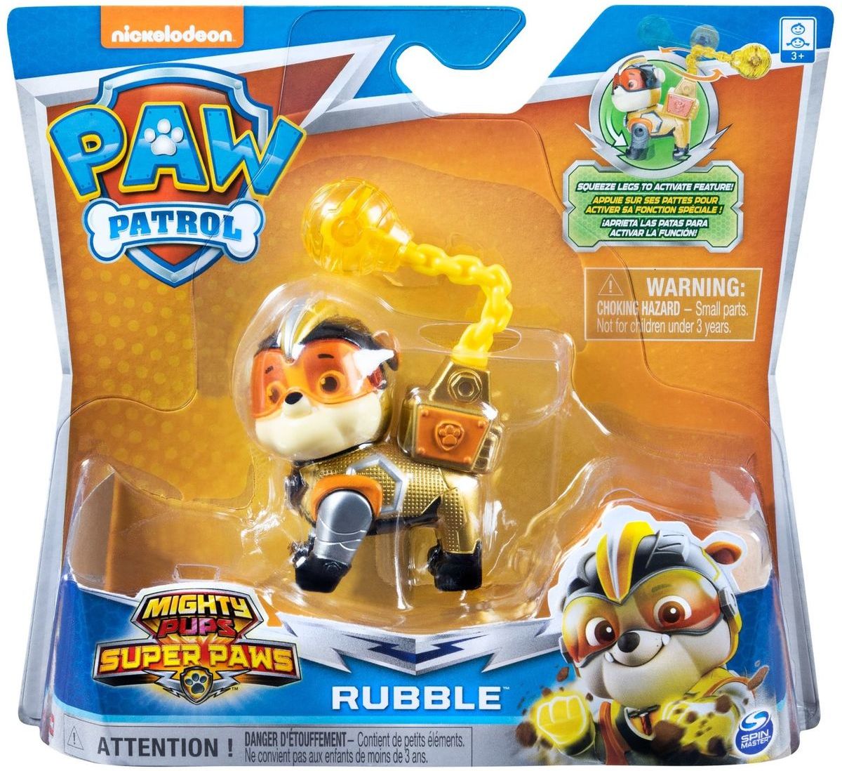 Paw Patrol Rubble - mighty pups