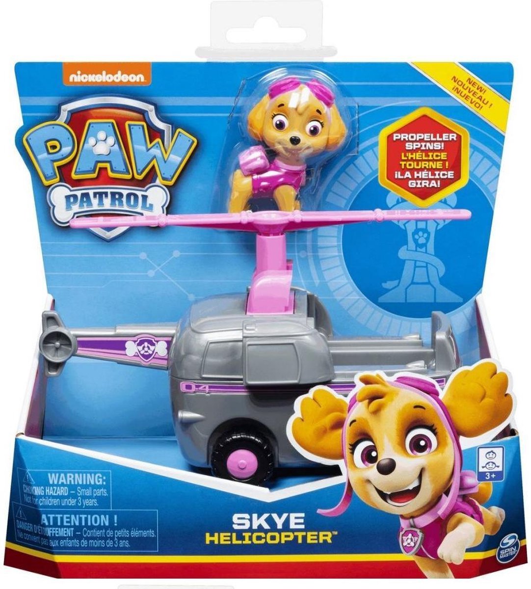 Paw Patrol Skye met Voertuig