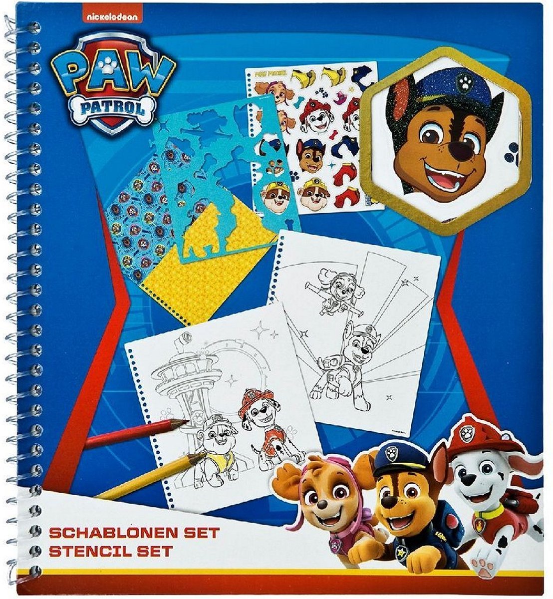 Paw Patrol Stencil Set