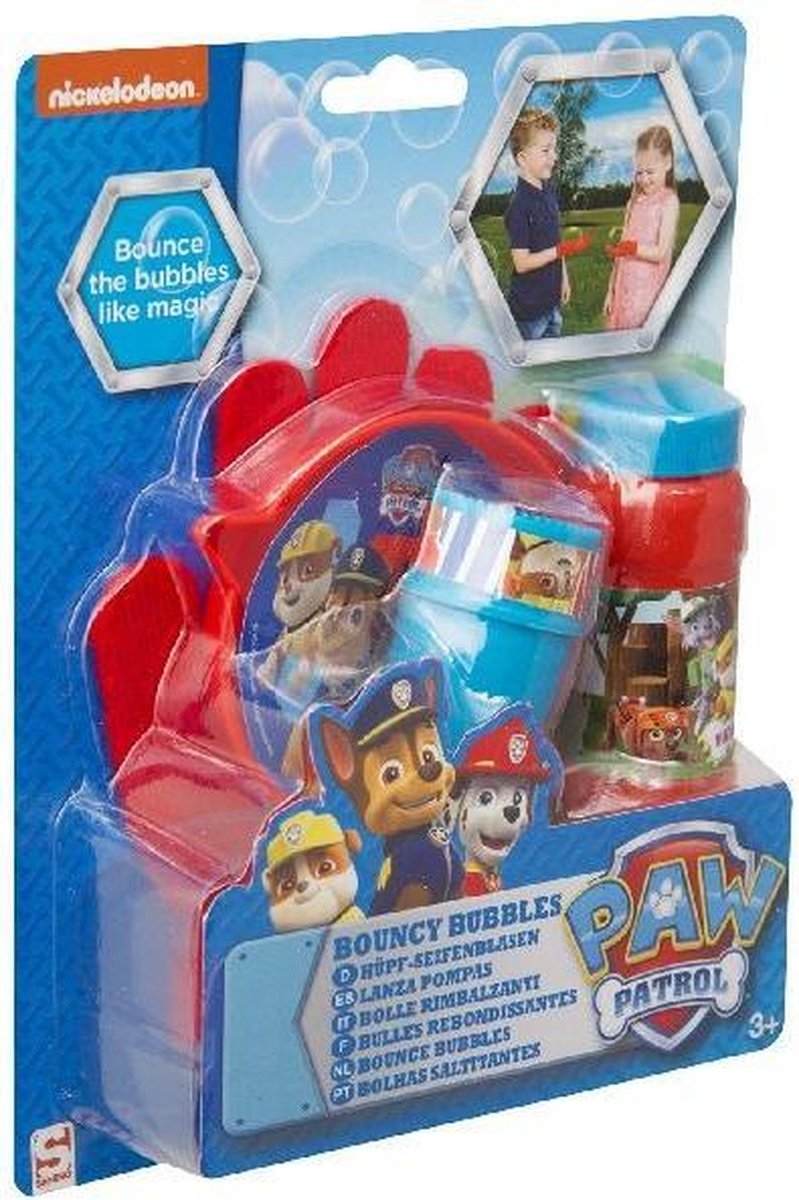 Paw Patrol Stuiter Bubbels + Handschoen