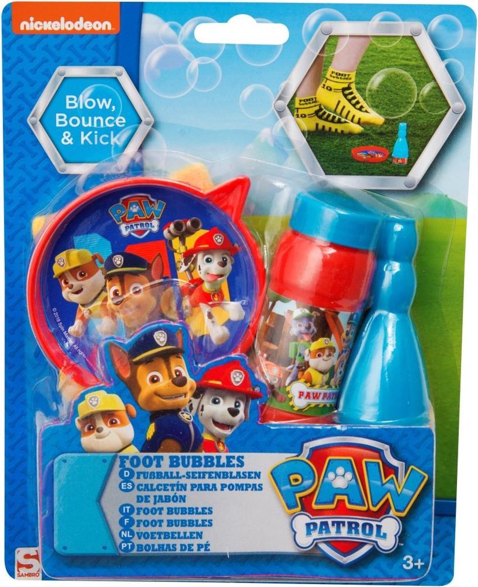 Paw Patrol Stuiter Bubbels + Sok