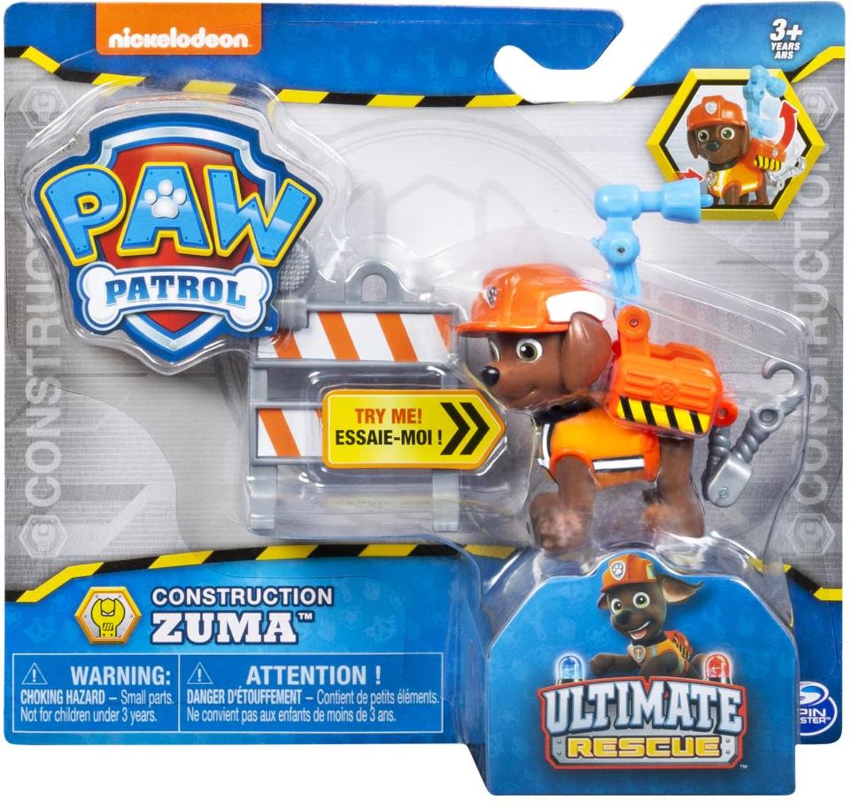 Paw Patrol Ultimate Rescue Construction - Zuma