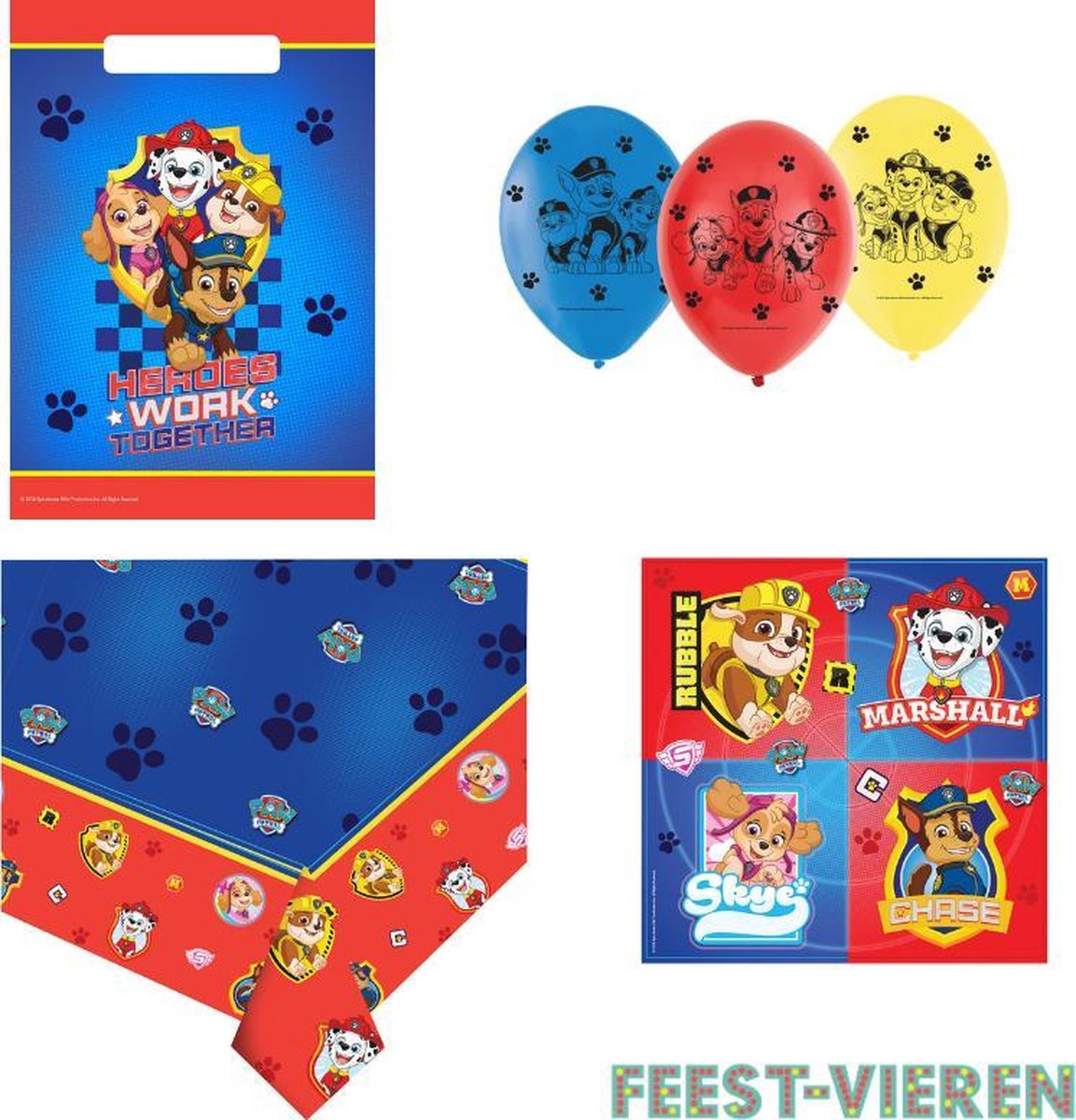 Paw Patrol Verjaardag Versiering Pakket small