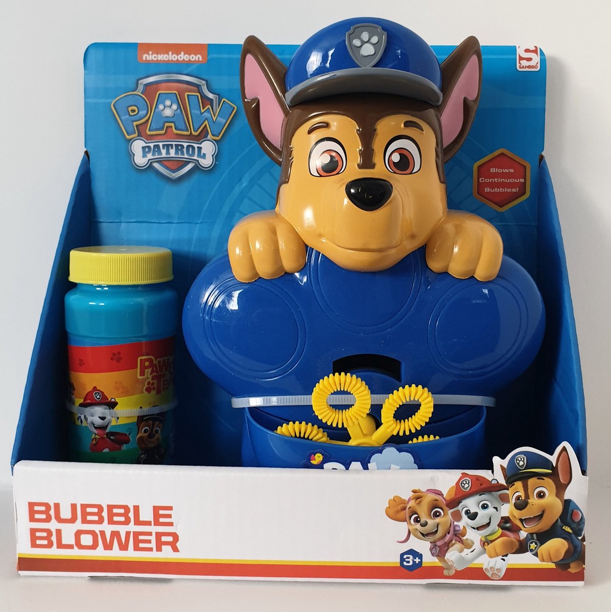 Paw Patrol automatische bellenblazer - Bellenblazer - Paw Patrol bellenblazer - Bubble blower -   machine - Paw Patrol bellenblaas