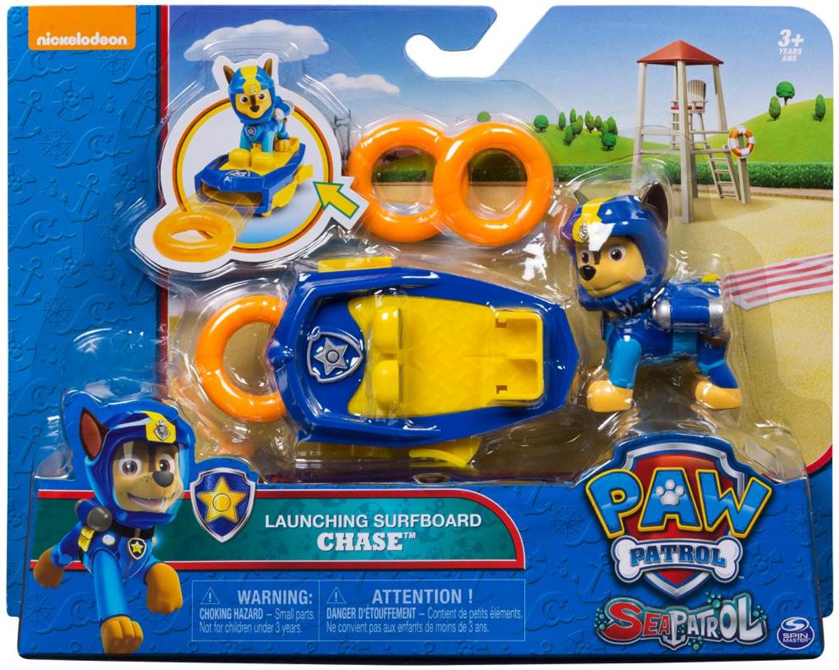 Paw Patrol launching surfboard - Sea Patrol Chase lanceer surfplank