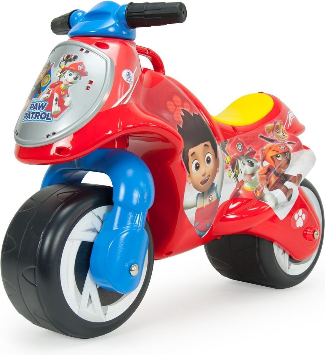 Paw Patrol loopmotor injusa 69 cm rood/blauw