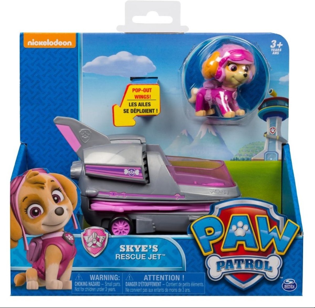 Paw Patrol reddingsjet Skye Rescue Jet speelset