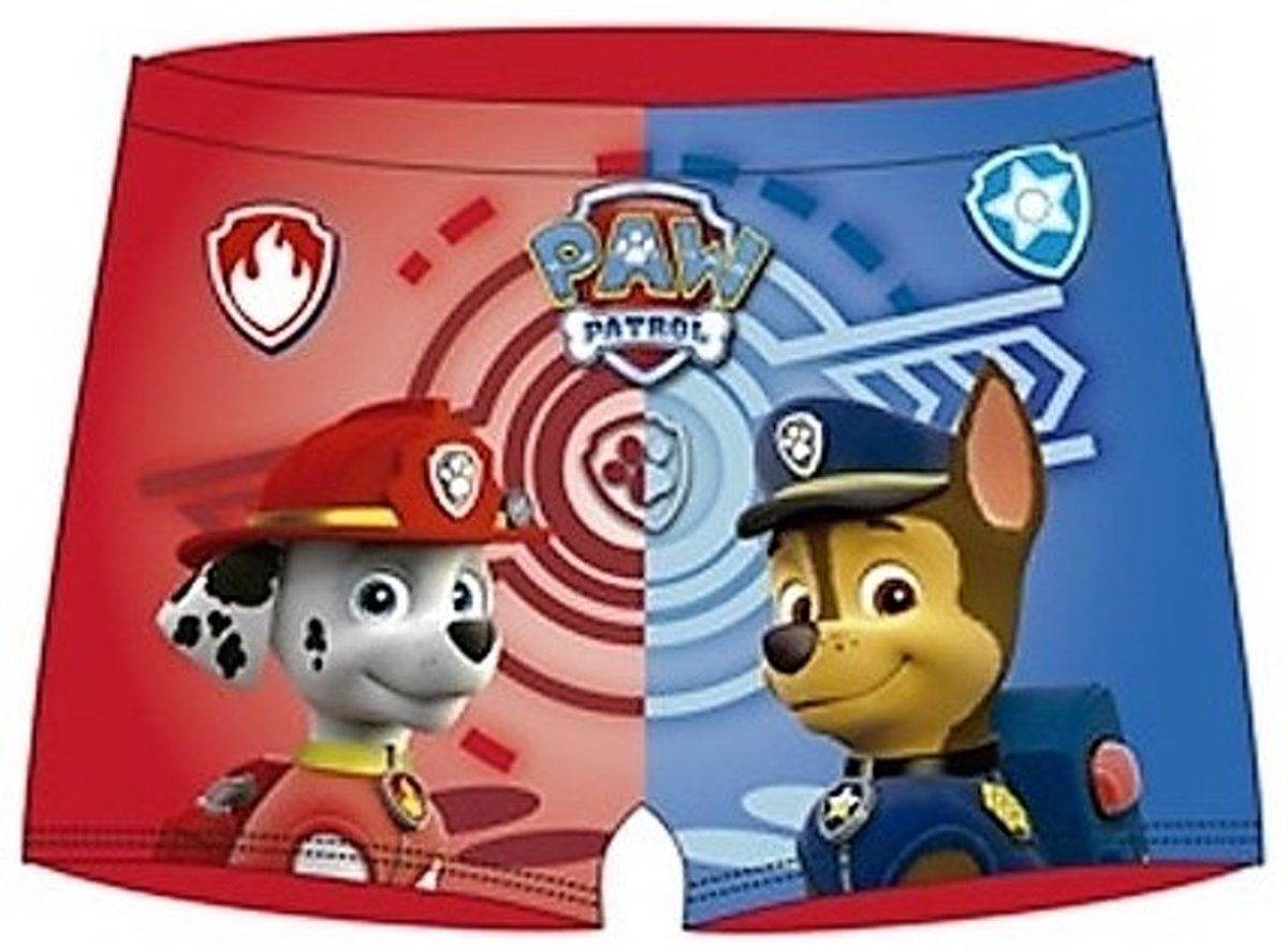 Paw Patrol zwembroek, rood