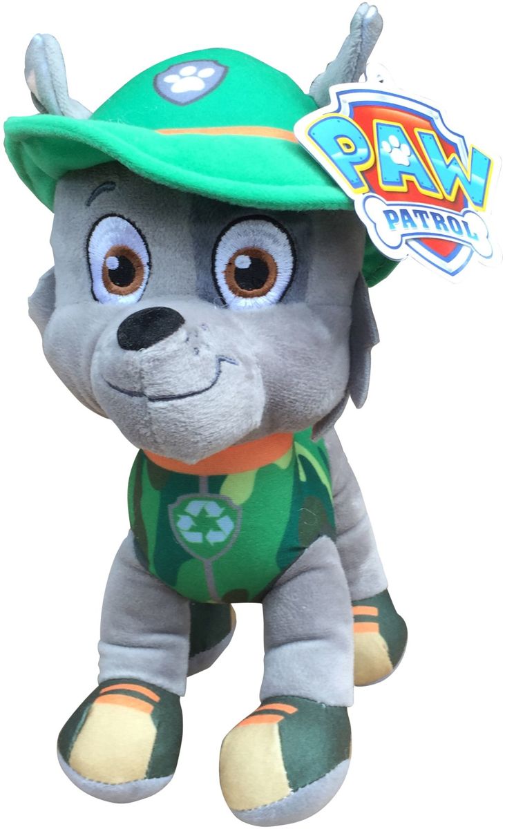 Pop pluche Paw Patrol Jungle Rocky 27 cm