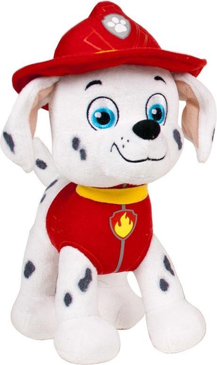 Pop pluche Paw Patrol Marshall 27 cm