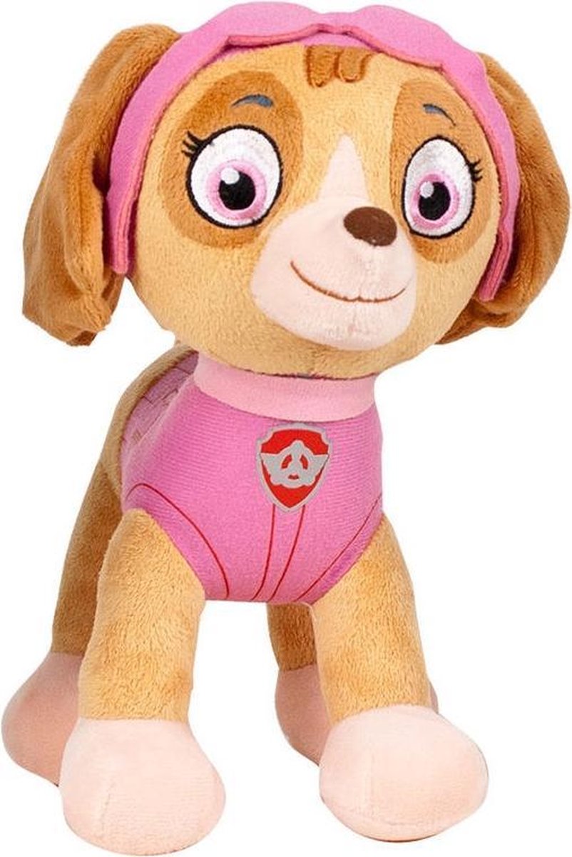 Pop pluche Paw Patrol Skye 27 cm