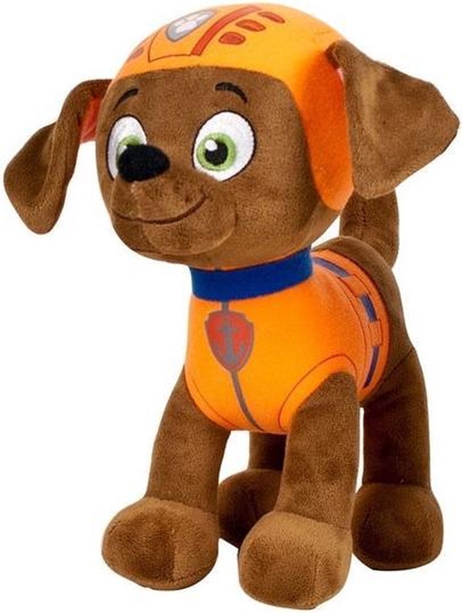 Pop pluche Paw Patrol Zuma 27 cm