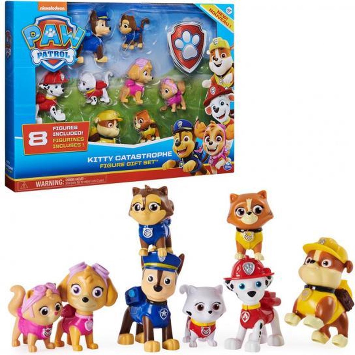 giftpack Kitty Catastrofe Paw Patrol junior 8-delig