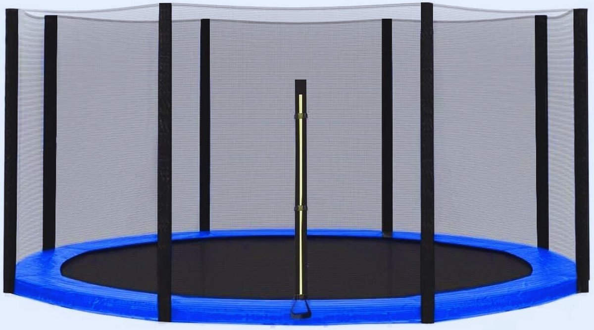 Complete Trampoline Accessoire Set - Veiligheidsnet En PVC UV-bestendig Voor 244 Cm - 305 Cm & 366 Cm Trampolines