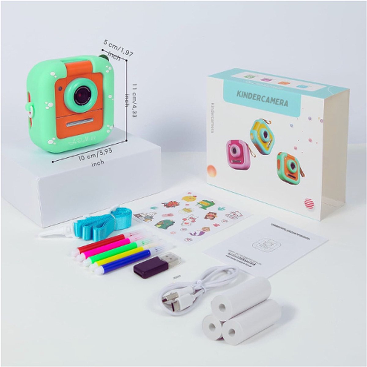 Kindercamera Instant Print - ZUEOKAI 2,4