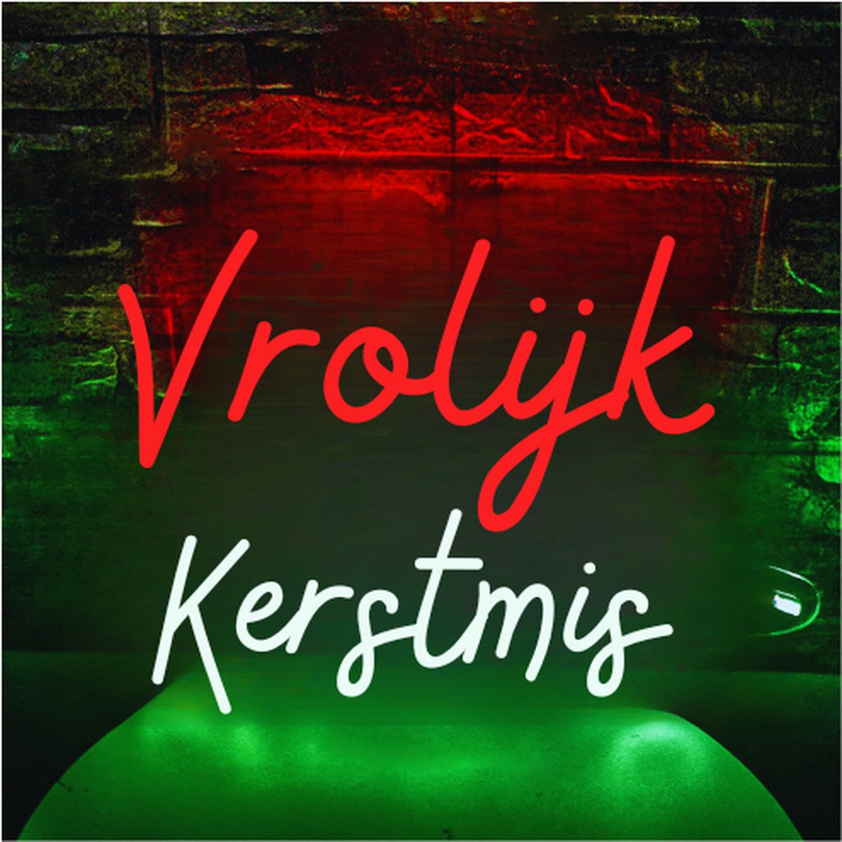 Merry Christmas Neon Signs Rood & Groene Letters - Kerst Neon Lights Dimbaar Acryl Neon Licht met Schakelaar - Nieuwigheid Verlichting voor Muur Decor Kerstfeest Kinderkamer Nieuwjaar