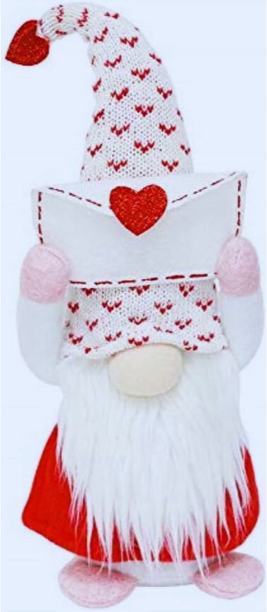 Romantische Valentijnskabouters Gonk (Jongen & Meisje) - Schattige Decoraties Voor Een Verrassende Valentijnsdag