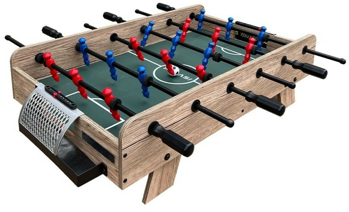 Pegasi Voetbaltafel Mini XL Deluxe - Hout - Kickertafel - Voetbaltafel Mini