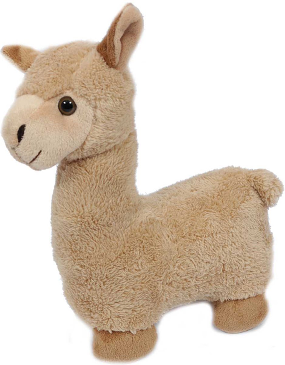 Alpaca staand beige 29 cm