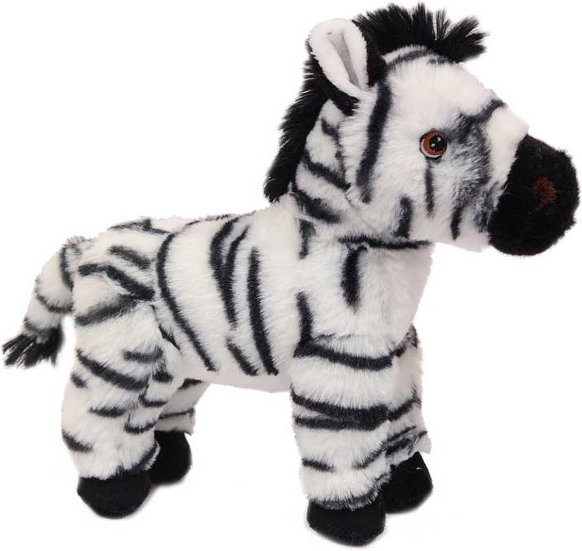 Eco Knuffel Zebra 20 cm