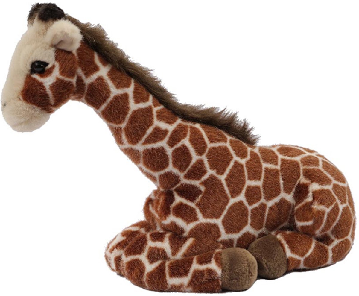 Giraffe liggend 26 cm