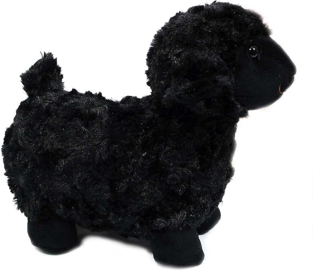 Schaap zwart 20 cm