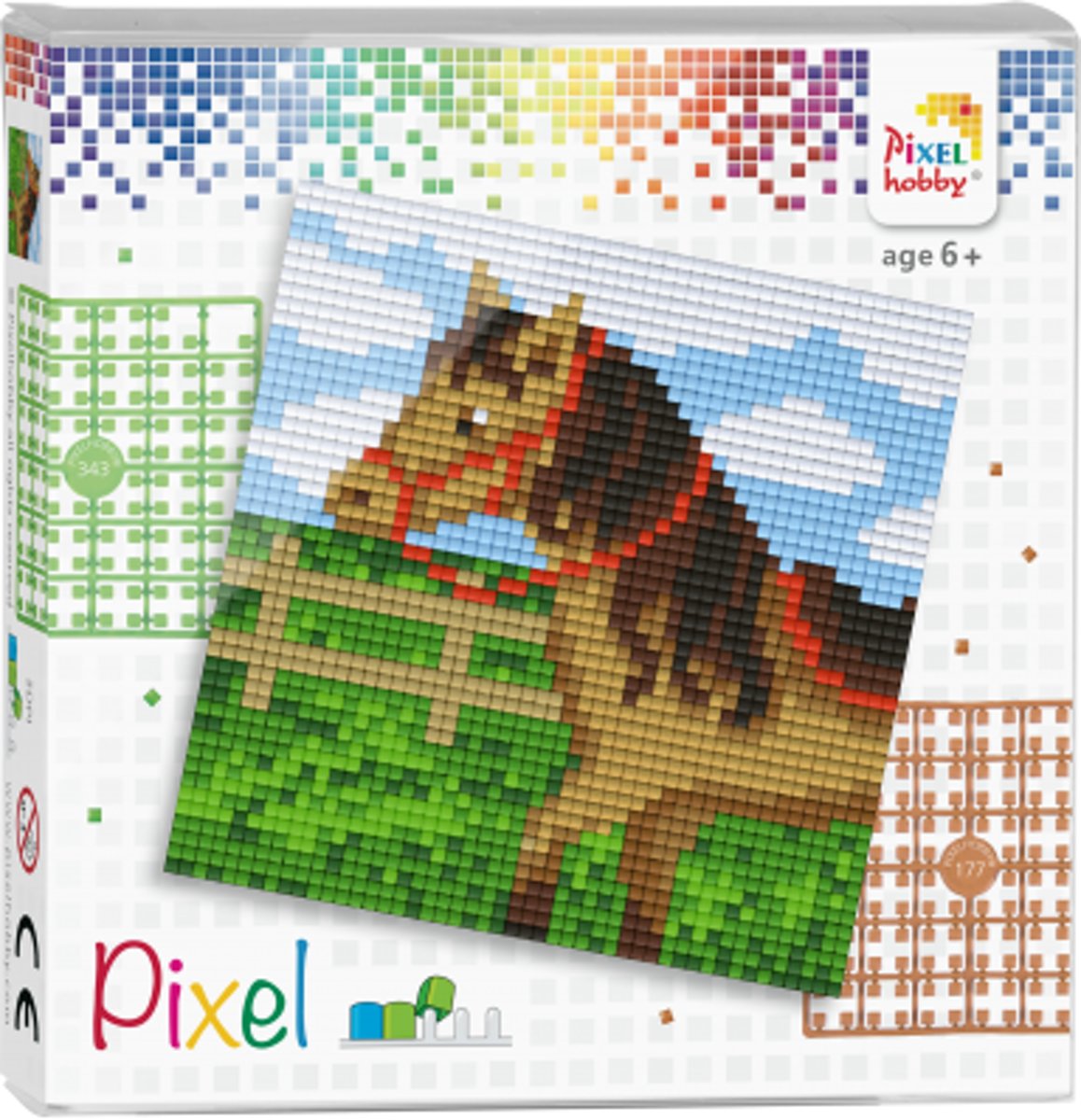 Complete Pixel Set Paard