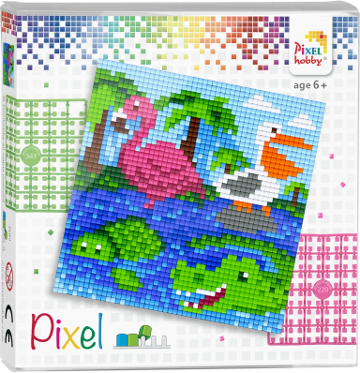 Complete Pixel Set Waterdieren