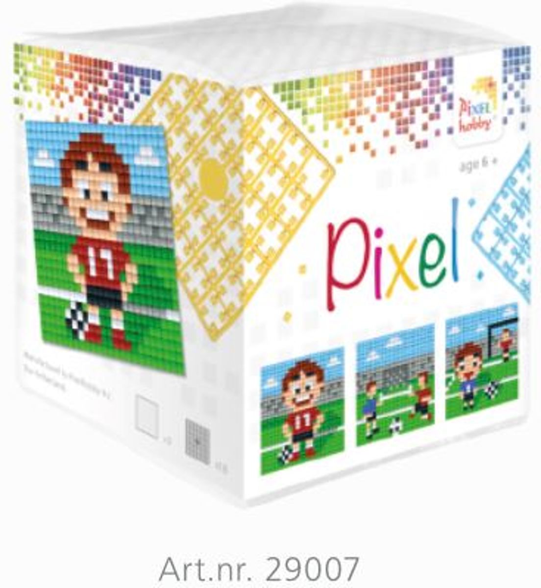 PIXELHOBBY KUBUS VOETBAL